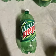 New ListingEarly 2000’s 2 Liter Mountain Dew Original Soda Plastic Bottle RARE