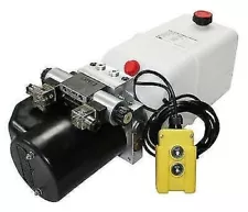 Flowfit 24V DC Double Acting Hydraulic Power pack with Tank & Wireless Remote