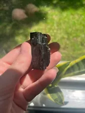 Black Tourmaline Crystal Rock For Anxiety Protection