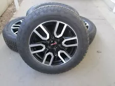 20" CHEVY GMC 1500 AT4 Factory OEM Wheels Rims Goodyear AT Tires