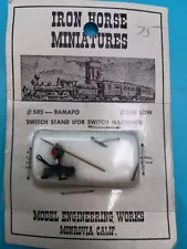 IRON HORSE MINIATURES BY MODEL ENGINEERING WORKS SWITCHSTAND FOR SWITCH MACHINES