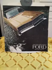 1968 Ford Galaxie 500 LTD XL Custom 500 Country Squire Wagons FS Sales Brochure