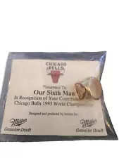 CHICAGO BULLS CHAMPIONSHIP RINGS / SIXTH MAN 93 CHAMPS / 4TH 5TH & 6TH IN BAGS