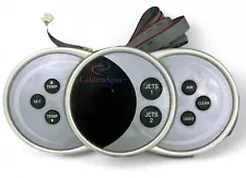 Caldera Spas Topside Control Panel 8-Button Gray Watkins 0975001