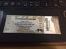 2016 PITTSBURGH PENGUINS VS WASHINGTON CAPITALS TICKET STUB PLAYOFFS GAME 3