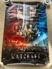 "Warcraft" One-sheet Movie Poster 27x40 (2016) Preowned Minor Damage- Rolled