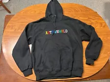 MENS USED LIGHTLY WORN TRAVIS SCOTT ASTROWORLD WISH YOU WERE HERE HOODIE LARGE