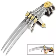 17" Claw Dagger Gauntlet Wolverine Fixed Blade Knives Claws Sharp Brand New