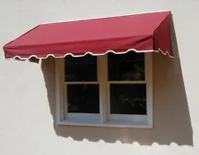 EasyAwn Classic Sunbrella Window/Door Awning Canopy 7 Yr Warranty Free Shipping