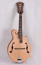 Expedited Shipping:Hand Carved Solid Spruce Top F Style Mandolins,Tool & Gig Bag