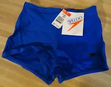 Speedo Men's Bikini Swim Shorts - Low Rise - Blue NWT NEW Vintage USA Made