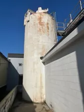 15,000 Gallon DCI Jacketed Silo with vertical Agitation Stainless Steel for Sale