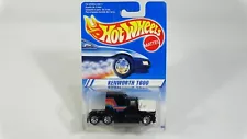 1995 Hot Wheels Die Cast Truck Black Kenworth T600 #1790