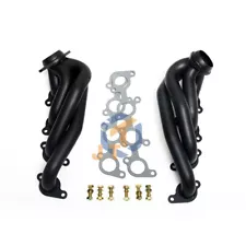 Shorty Headers for 2011-2017 Ford F-150 Coyote Engine 5.0L V8 Ceramic BLACK