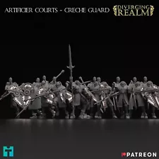 Diverging Realms - Auxillia - Hoplites - Creche Titan Guard x 10