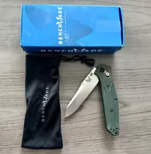 Benchmade 940 Osborne AXIS - 3.4" CPM-S30V Blade - Green Anodized Aluminum Hdl