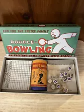 Vintage Retro Game 1945 DOUBLE-O-BOWLING GAME, PAT MAFFEO New unused