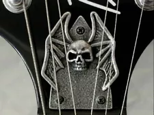 SKULL TRUSS ROD COVER fits bc rich WARLOCK guitar bich beast v kerry king metal