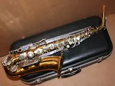 ARMSTRONG U.S.A. ALTO SAXOPHONE (FOR RECONDITIONING) & ARMSTRONG CASE