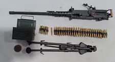 DID 1/6 Scale Metal M-2 50 Cal Machine Gun with Tripod for 12" Figure GC-419