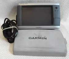 GARMIN GPSMAP 740S CHART PLOTTER FISHFINDER RADAR WEATHER GPS w/ PWR KNOBS COVER