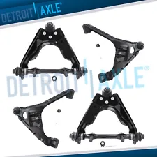 For Dodge Dakota Durango 4x4 4pc Upper & Lower Front Control Arm Ball Joint Kit