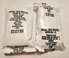 Ration Cold Weather RCW 1996 Right Away Unopened Vintage Artic MRE