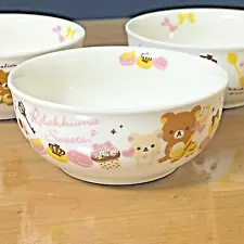 Rilakkuma / Ceramic bowl set / Set of 3 / Joshin / 2013 year / Not for sale