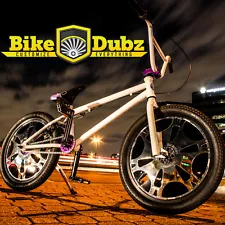 BikeDubz Mayhem 20 Inch Wheel Covers For BMX Bicycle Fits Felt Bikes