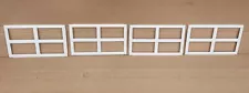 CLOPAY GARAGE DOOR WINDOW " INSERTS" WHITE, COLONIAL 509