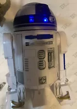 R2-D2 AA Battery RC Works Makes Sounds Like R2 & Lights Up! - NO Remote Control