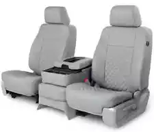 CUSTOM LEATHERETTE FRONT SEAT COVERS for the 2008-2013 Chevy Silverado Ext Cab