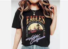 The Eagles Hotel California Tour T-Shirt Band Concert Vintage 2023 Rock Music