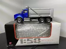 2014 FIRST GEAR 1/50 SCALE KENWORTH T880 Blue Dump Truck W BOX! RARE