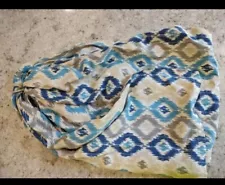 Ring Sling 72inches Blue Aztec Print Infant Carrier