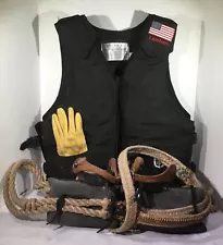 Ride Right, Inc. Men’s Size Medium Roping Vest & Accessories Set YS-712