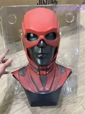 DC The Flash Mask Hood 1:1 Wearable Model Halloween Carnival Cosplay Gift Toy