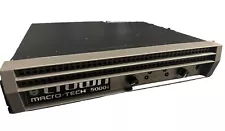 Used Crown MacroTech 5000i 2Ch Power Amplifier Working 5000 Watts