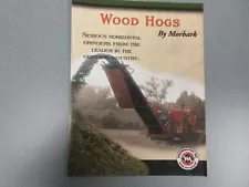 Morbark Wood Hogs Horizontal Grinders Sales Brochure 6 Pages