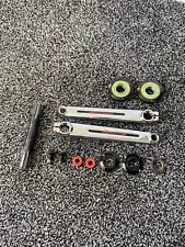 Redline Twin Pinch Flight Cranks for Old School BMX Bikes Reproduction Used