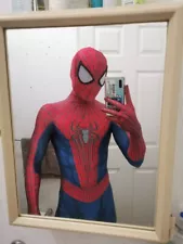 The Amazing Spider-man Cosplay Costume Suit Spiderman Jumpsuit Adult Halloween