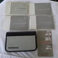 2005 NISSAN MURANO OWNERS MANUAL SET WITH CASE OEM FREE SHIPPING!