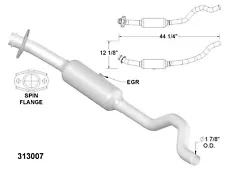 Catalytic Converter and Pipe Fits: 1985-1986 Dodge Charger 2.2L L4 GAS SOHC (For: 1985 Dodge Charger)