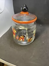 Pier 1 Park Avenue Puppies Halloween Treat Jar Dogs In Costume Cookie Candy RARE