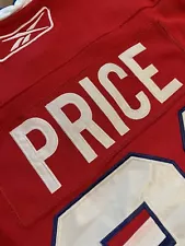 Carey Price NWT Montreal Canadiens 2009 NHL Hockey Jersey Reebok CCM Size 54