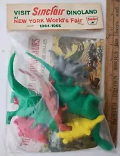 Scarce Sinclair Dinoland New York Worlds Fair 1964-1965 Dinosaurs Extremely Rare