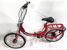 SCHWINN LOOP Red Folding Bicycle