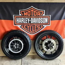 Dyna Lowrider S Mag wheels tires rims Fxd FXDLS Dual Disc FXLRS