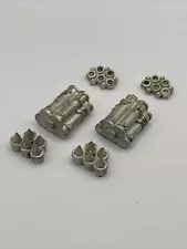 Metal Space Marine Whirlwind Missile Rocket Launcher Pair Warhammer 40k GW OOP