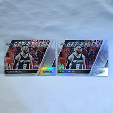 Patty Mills #GHPM 2017-18 Panini Prizm Get Hyped Lot Of 2 Spurs Cards For Sale